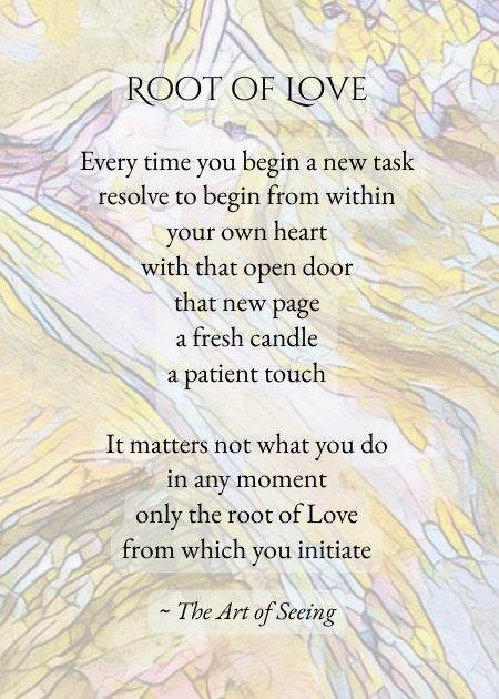 Root of Love — from The Art of Seeing