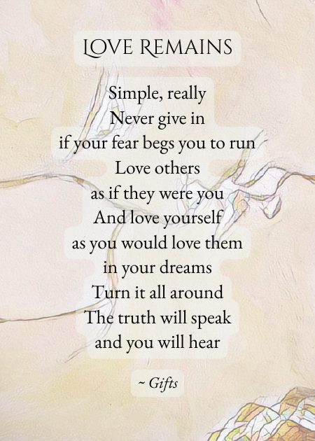 Love Remains — from Gifts