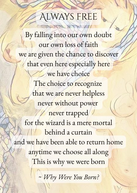 Always free — from Why Were You Born?
