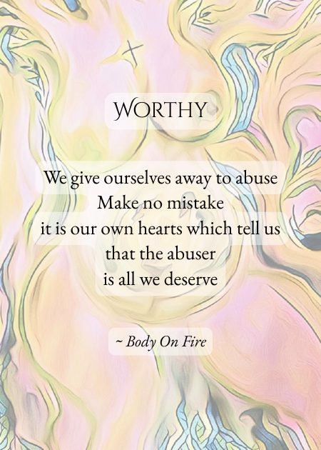 Worthy — from Body On Fire