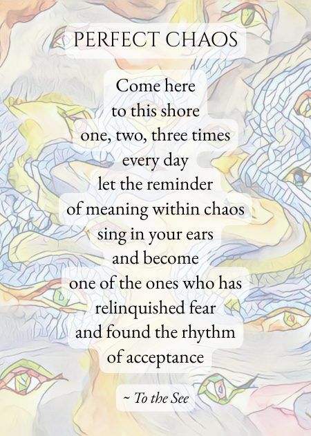 perfect chaos — from To the See