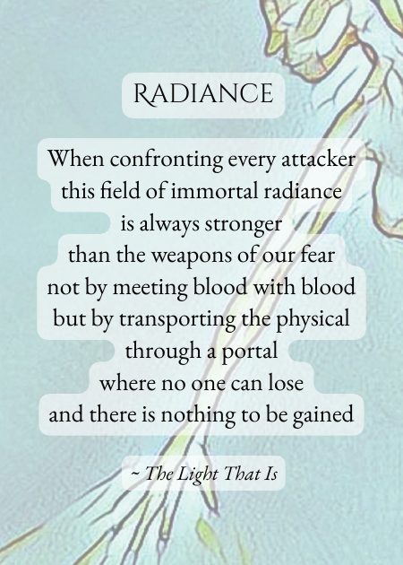 Radiance — from The Light That Is