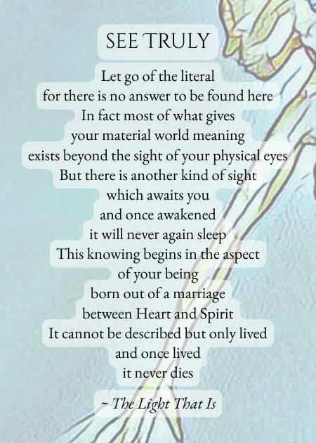 see Truly — from The Light That Is