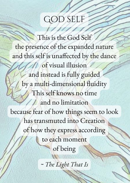 God self — from The Light That Is