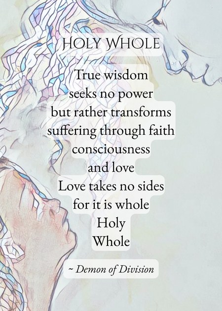 Holy Whole — from Demon of Division