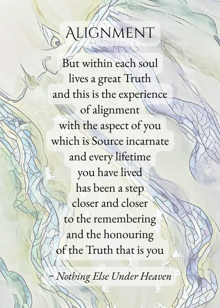 Alignment — from Nothing Else Under Heaven